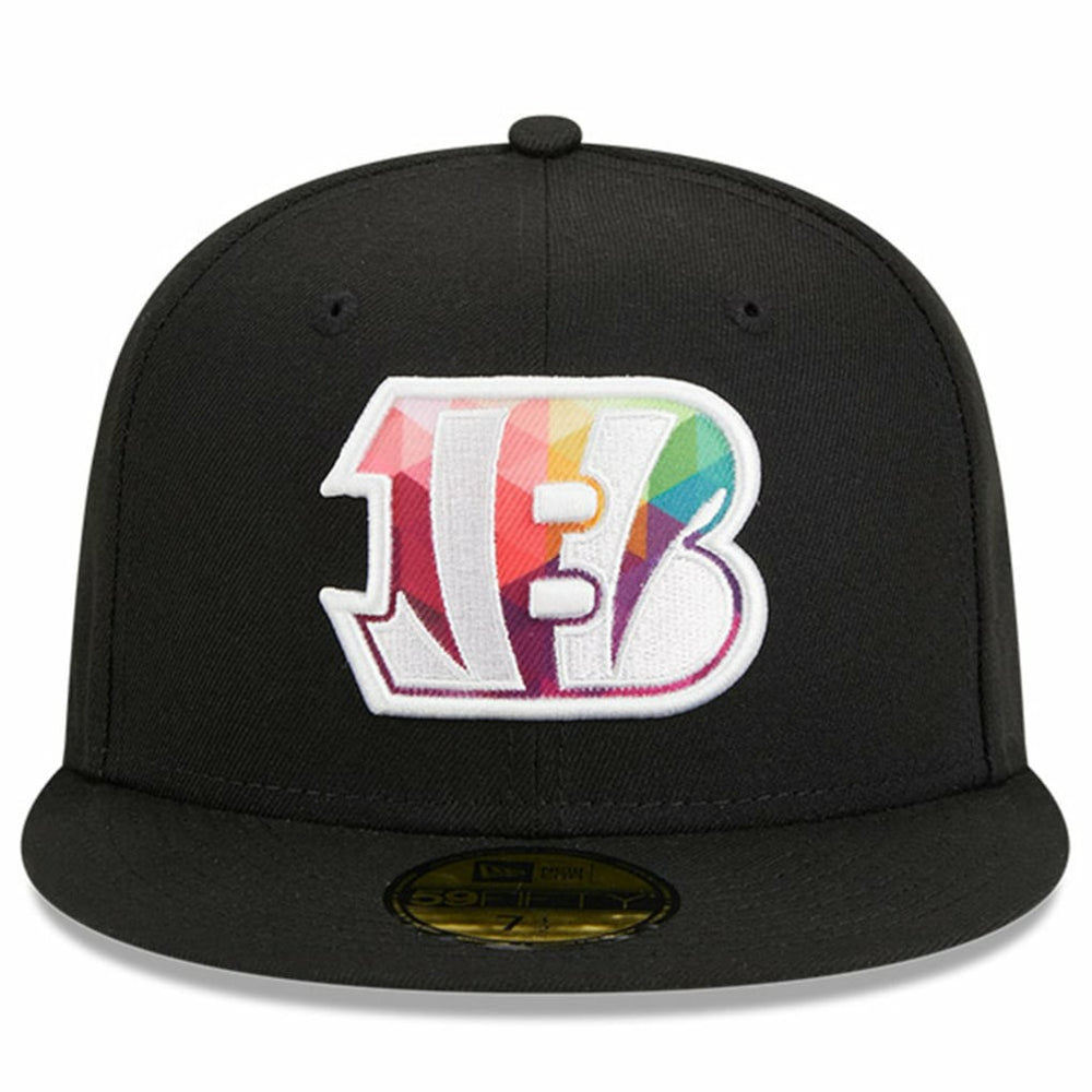 Cincinnati Bengals New Era 2023 NFL Crucial Catch 59FIFTY Fitted Hat - Black on sale