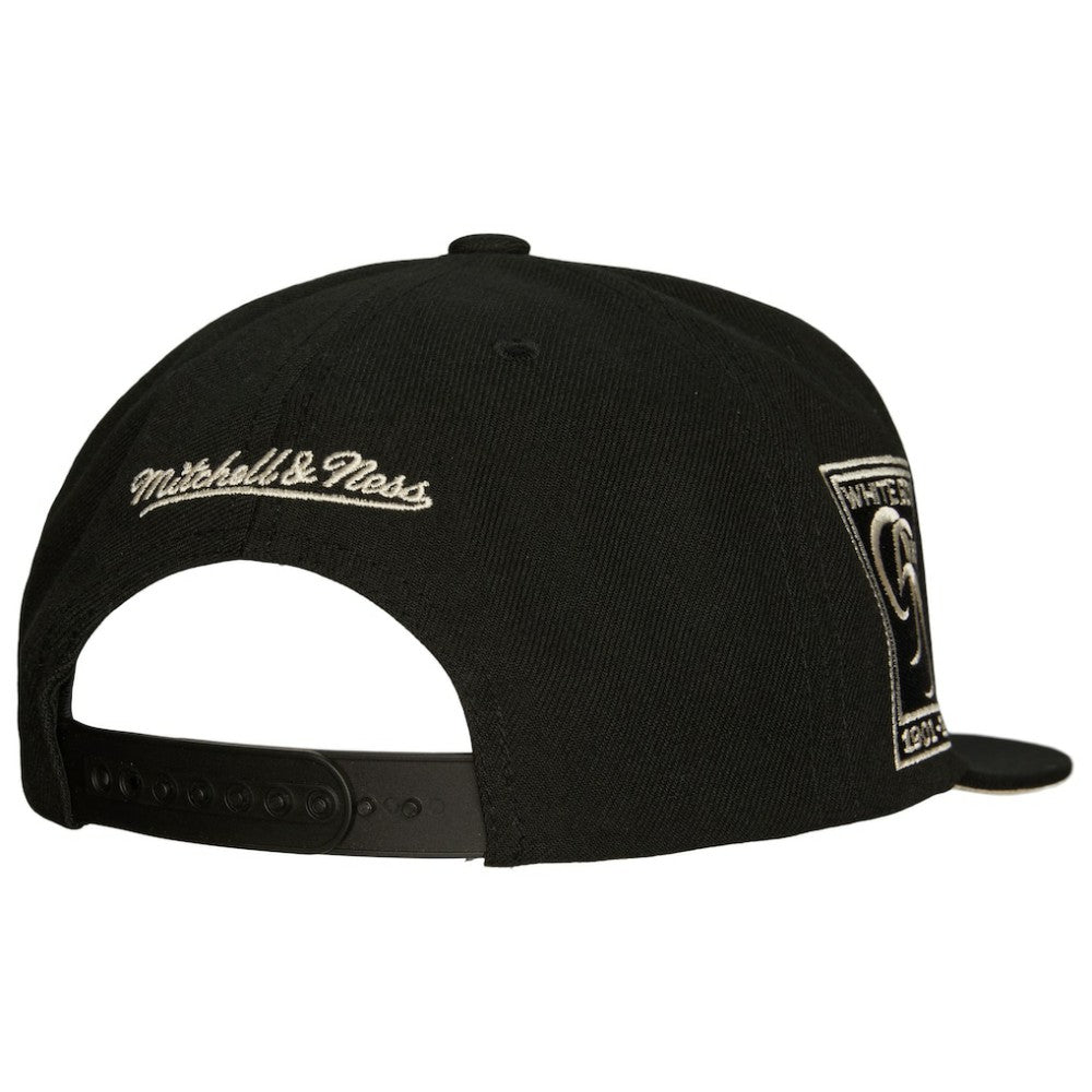 Chicago White Sox Cooperstown Collection True Classics Snapback Hat - Black | Mitchell & Ness