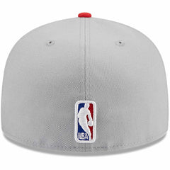 Atlanta Hawks Tip-Off Two-Tone 59FIFTY Fitted Hat - Gray/Red | New Era outlet