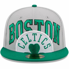 Boston Celtics Tip-Off Two-Tone 59FIFTY Fitted Hat - Gray/Kelly Green | New Era shop