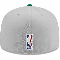 Boston Celtics Tip-Off Two-Tone 59FIFTY Fitted Hat - Gray/Kelly Green | New Era shop