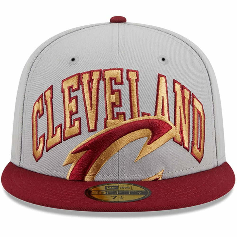 Cleveland Cavaliers Tip-Off Two-Tone 59FIFTY Fitted Hat sale - Gray/Wine | New Era online
