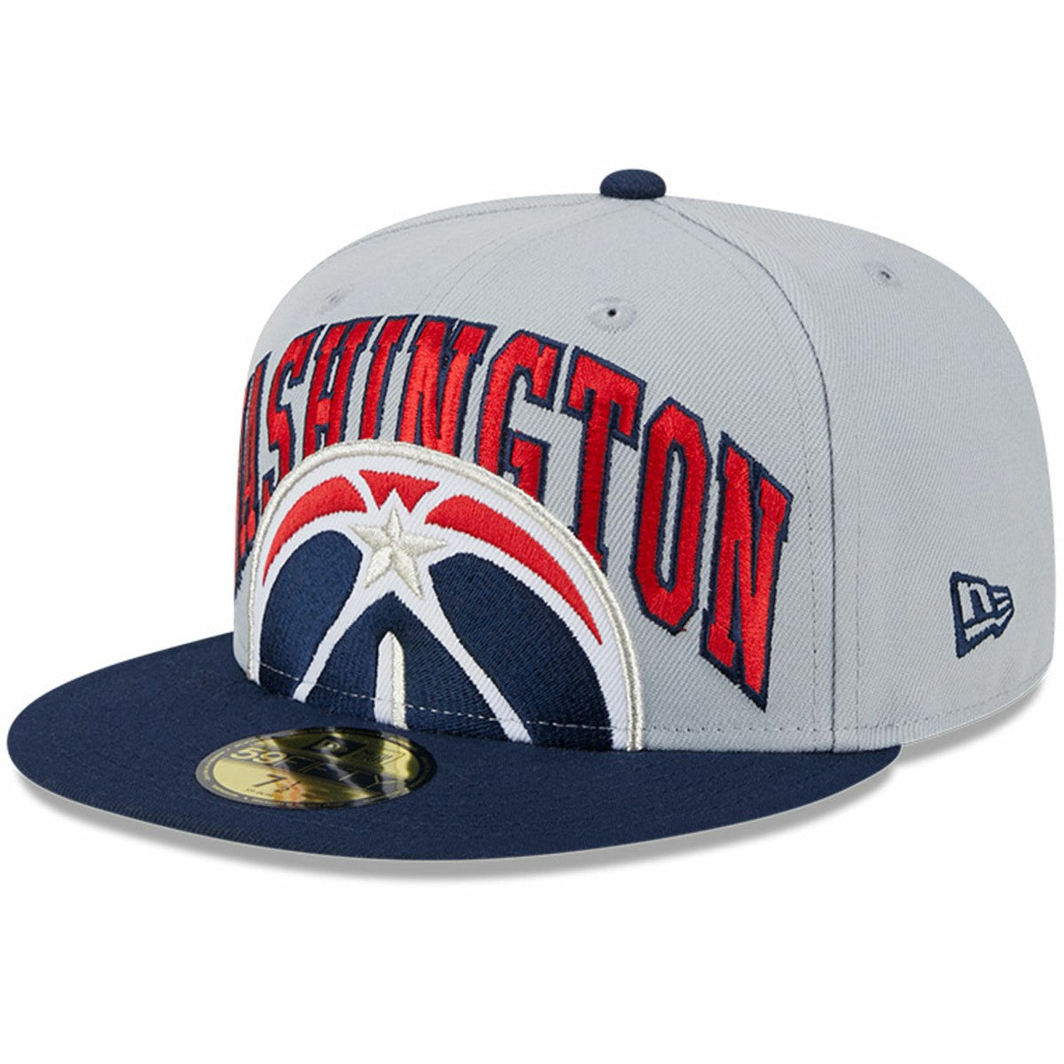 Washington Wizards Tip-Off Two-Tone 59FIFTY Fitted Hat - Gray/Navy | New Era on sale