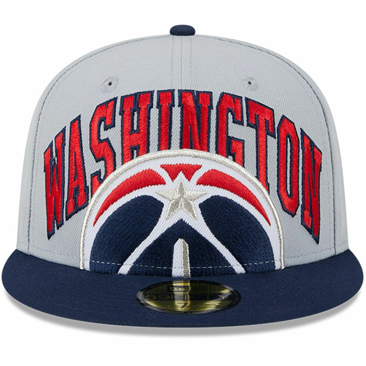 Washington Wizards Tip-Off Two-Tone 59FIFTY Fitted Hat - Gray/Navy | New Era on sale