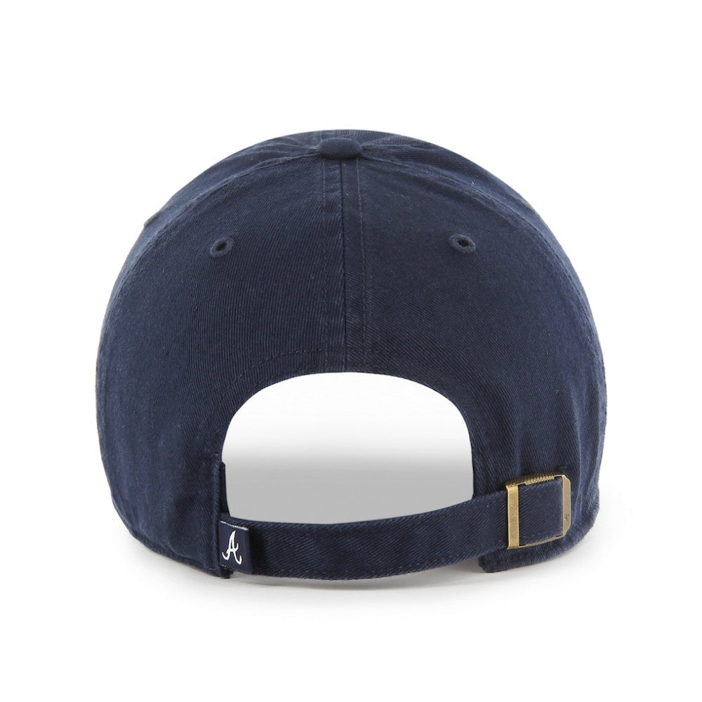 Atlanta Braves Clean Up Adjustable Hat - Navy | 47 brand