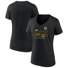 Golden State Warriors Women's Team Pride V-Neck T-Shirt sale - Black shop