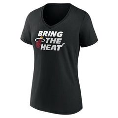 Miami Heat Women's Team Pride V-Neck T-Shirt - Black shop