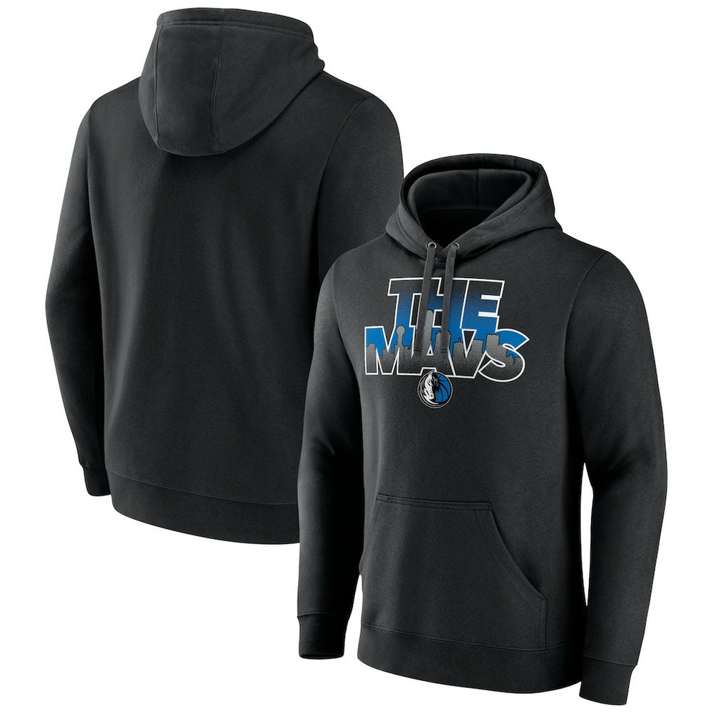 Dallas Mavericks Announcer Pullover Hoodie sale - Black on sale