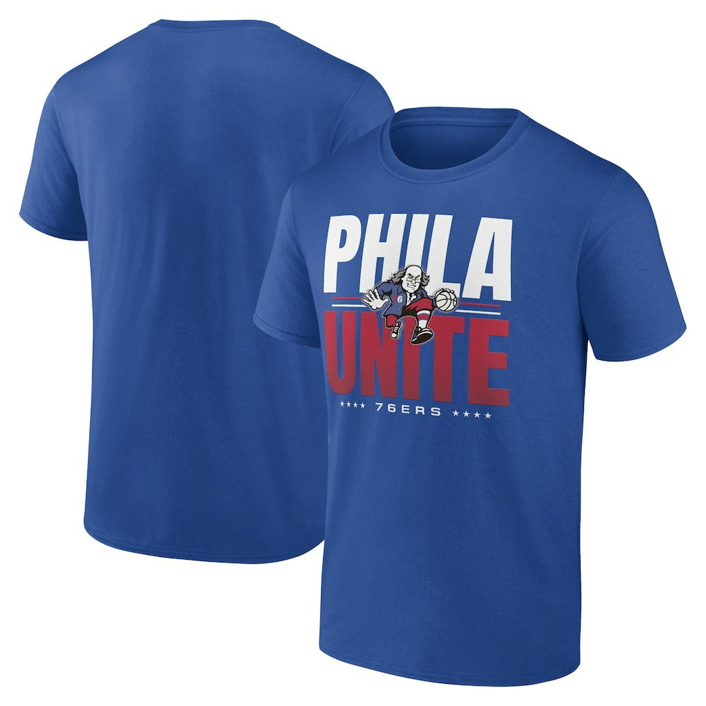 Philadelphia 76ers Announcer T-Shirt - Royal for sale