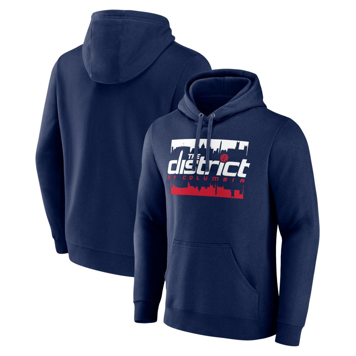 Washington Wizards Timeout Pullover Hoodie - Navy on sale