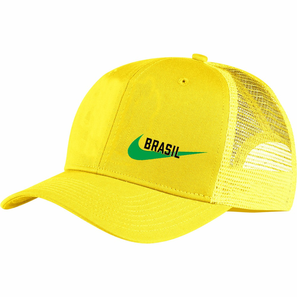 Brazil National Team Classic99 Trucker Snapback Hat - Yellow | Nike cheap