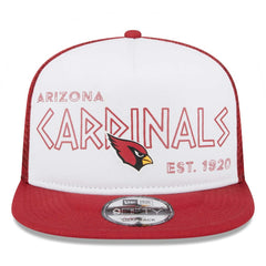 Arizona Cardinals New Era Banger 9FIFTY Trucker Snapback Hat - White/Cardinal outlet