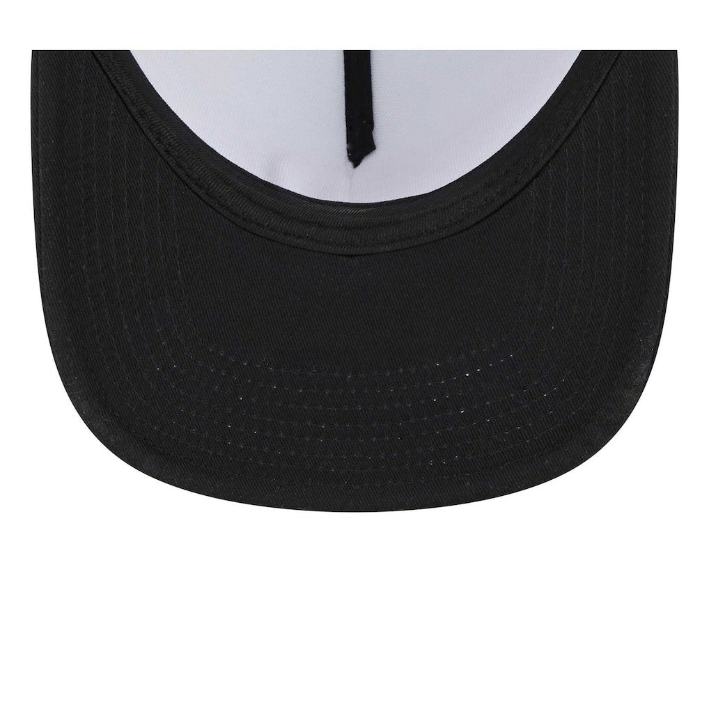 Las Vegas Raiders New Era Banger 9FIFTY Trucker Snapback Hat - White/Black online