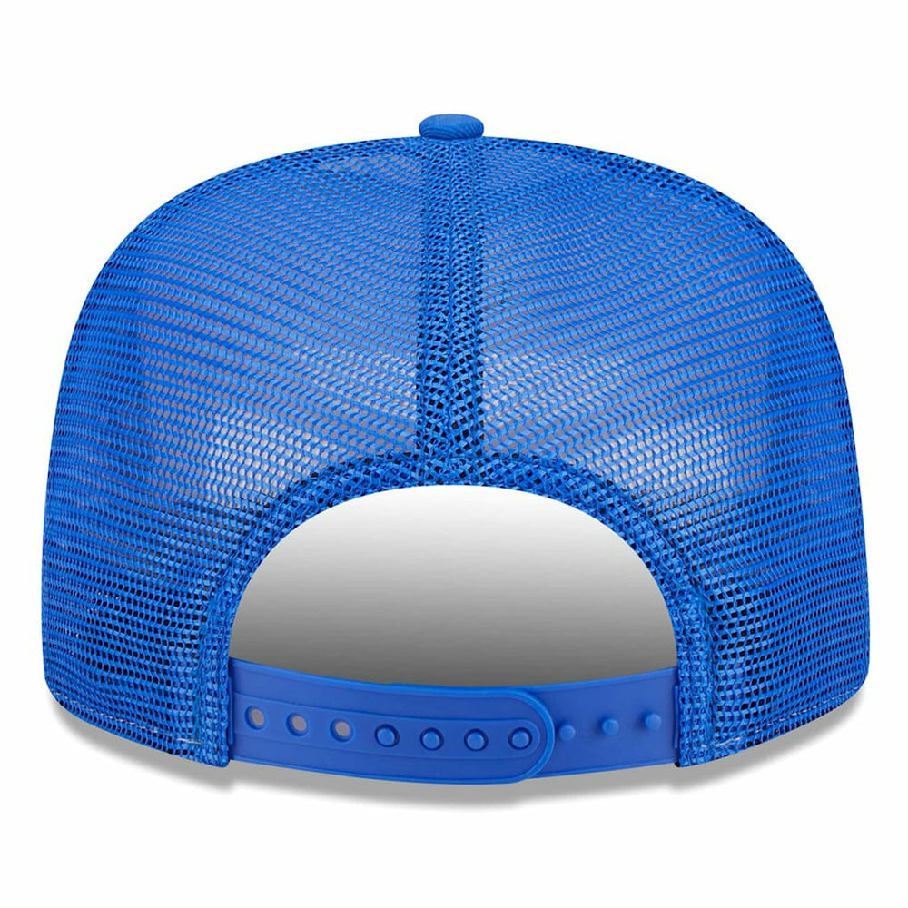 Los Angeles Rams New Era Banger 9FIFTY Trucker Snapback Hat - White/Royal cheap