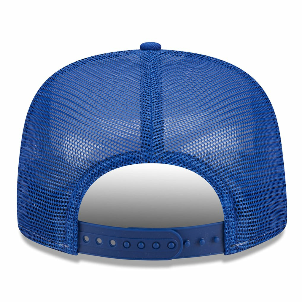 New York Giants New Era Banger 9FIFTY Trucker Snapback Hat - White/Royal cheap