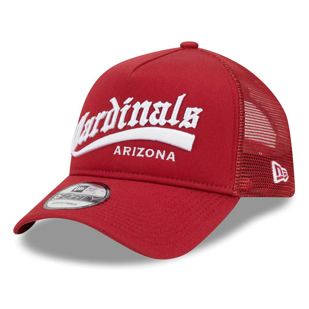 Arizona Cardinals New Era Caliber Trucker 9FORTY Adjustable Hat - Cardinal online