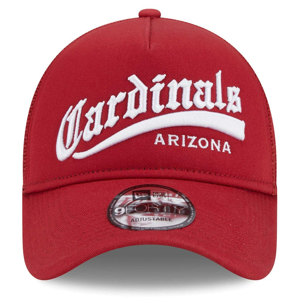Arizona Cardinals New Era Caliber Trucker 9FORTY Adjustable Hat - Cardinal online