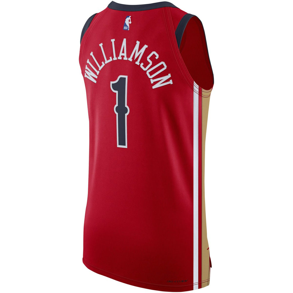 Zion Williamson New Orleans Pelicans Jordan Brand Authentic Jersey - Statement Edition - Red cheap
