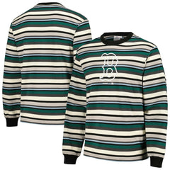 Boston Red Sox PLEASURES Ballpark Long Sleeve T-Shirt - Cream/Green