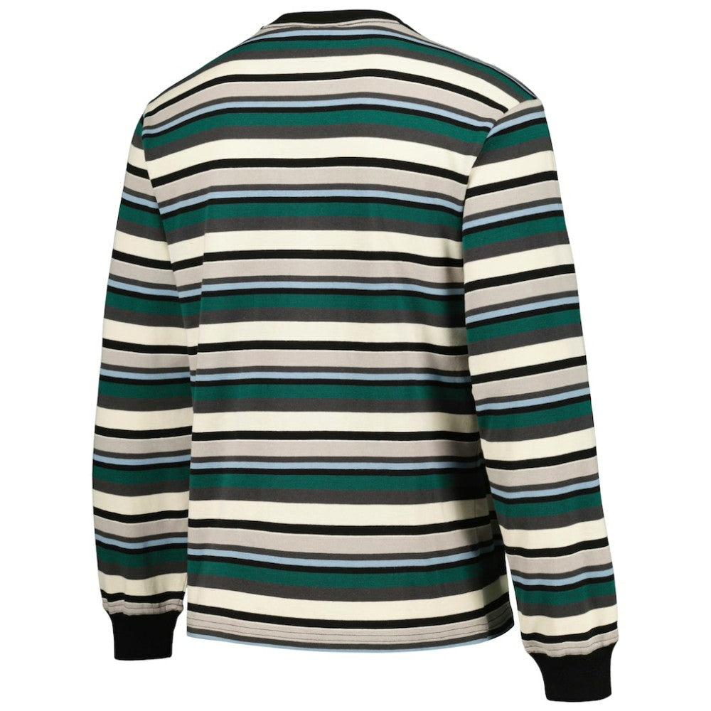 Chicago Cubs PLEASURES Ballpark Long Sleeve T-Shirt - Cream/Green