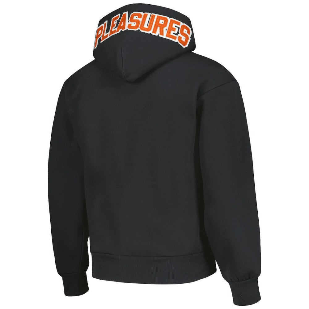 Baltimore Orioles PLEASURES Opening Day Full-Zip Hoodie - Black