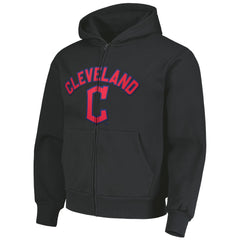 Cleveland Guardians PLEASURES Opening Day Full-Zip Hoodie - Black