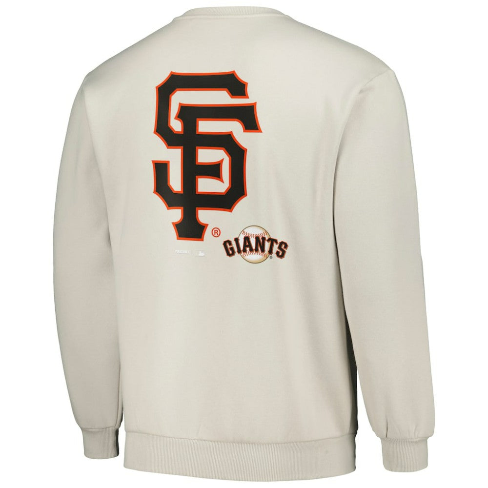 San Francisco Giants PLEASURES Ballpark Pullover Sweatshirt - Gray