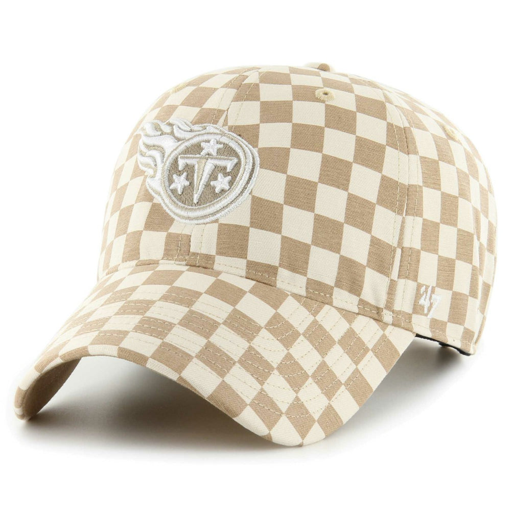 Tennessee Titans '47 Women's Vibe Check Clean Up Adjustable Hat - Tan for sale