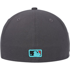 Chicago White Sox  Print Undervisor 59FIFTY Fitted Hat - Graphite | New Era