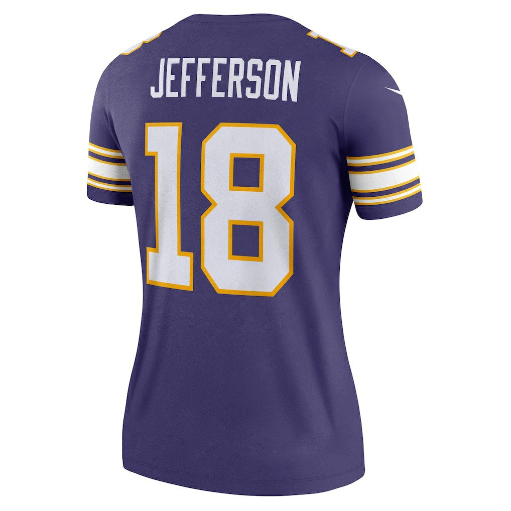 Justin Jefferson Minnesota Vikings Women's Alternate Legend Player Performance Top - Purple | Nike cheap