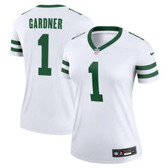 Ahmad Sauce Gardner New York Jets Women's Legend Player Performance Top - Legacy White | Nike discount