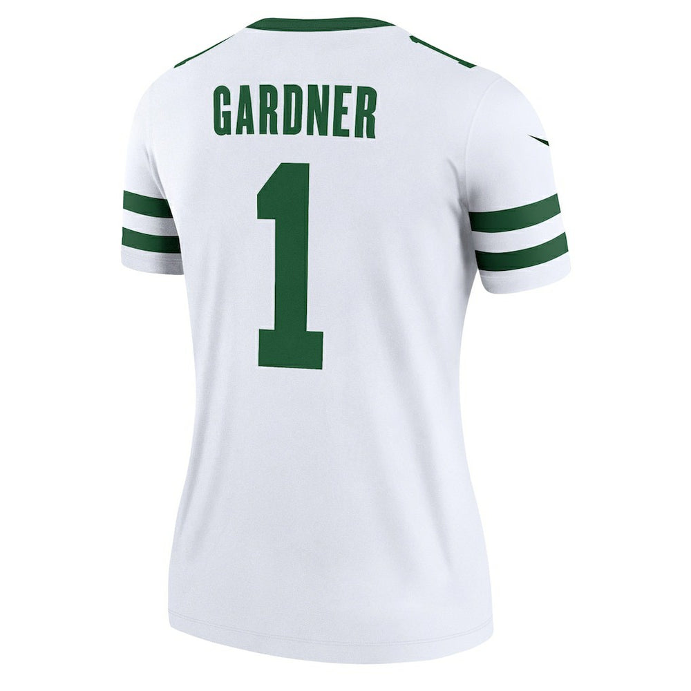 Ahmad Sauce Gardner New York Jets Women's Legend Player Performance Top - Legacy White | Nike discount