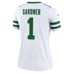 Ahmad Sauce Gardner New York Jets Women's Legend Player Performance Top - Legacy White | Nike discount
