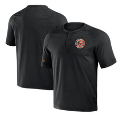 Cincinnati Bengals NFL x Darius Rucker Collection Washed Raglan Henley T-Shirt - Black discount