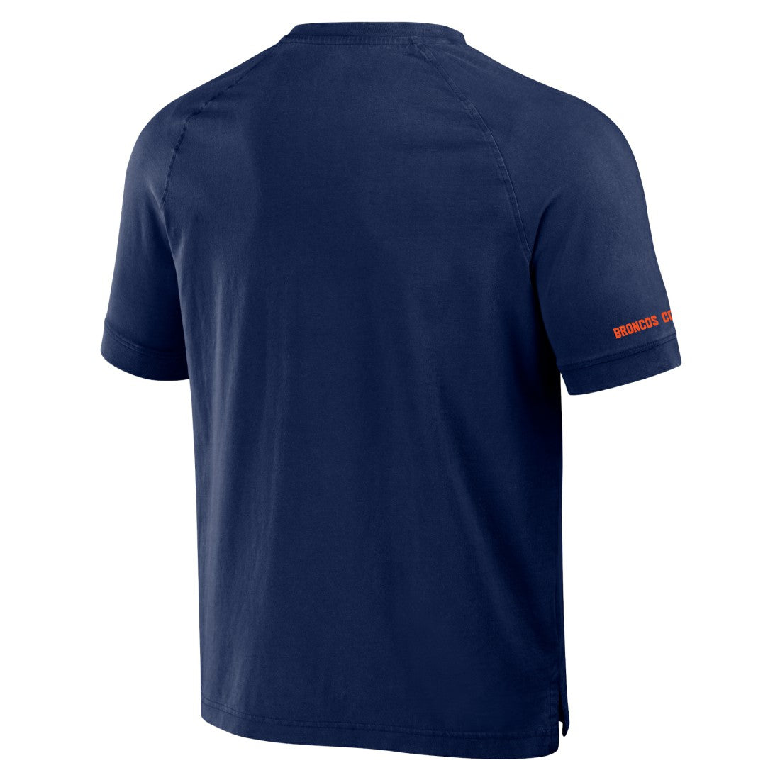 Denver Broncos NFL x Darius Rucker Collection Washed Raglan Henley T-Shirt - Navy cheap