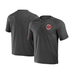 Tampa Bay Buccaneers NFL x Darius Rucker Collection Washed Raglan Henley T-Shirt - Pewter discount
