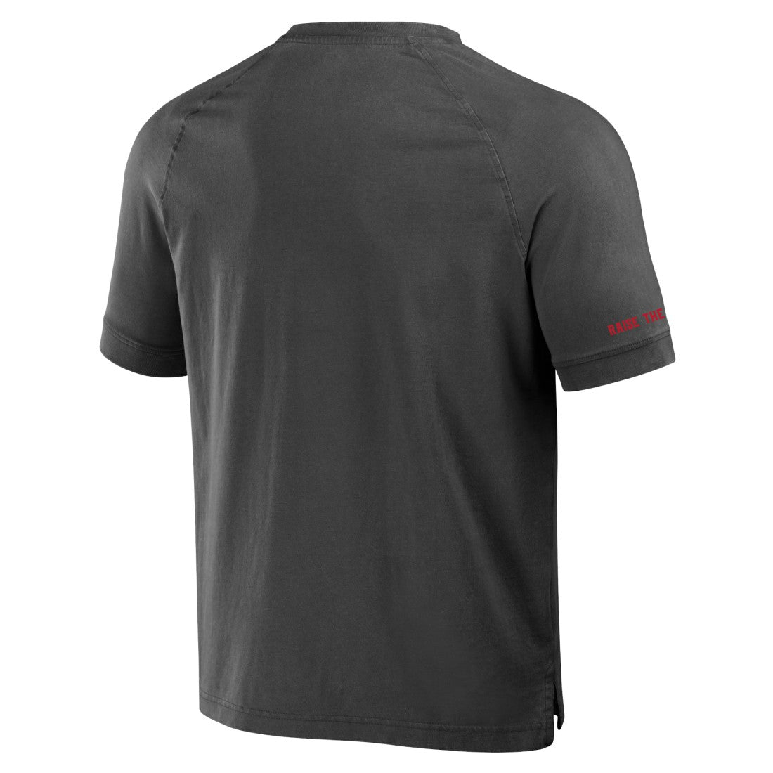 Tampa Bay Buccaneers NFL x Darius Rucker Collection Washed Raglan Henley T-Shirt - Pewter discount