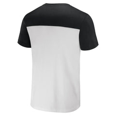 Las Vegas Raiders NFL x Darius Rucker Collection Colorblocked T-Shirt - White/Black cheap