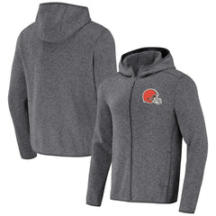 Cleveland Browns NFL x Darius Rucker Collection Fleece Pullover Hoodie - Gray for sale
