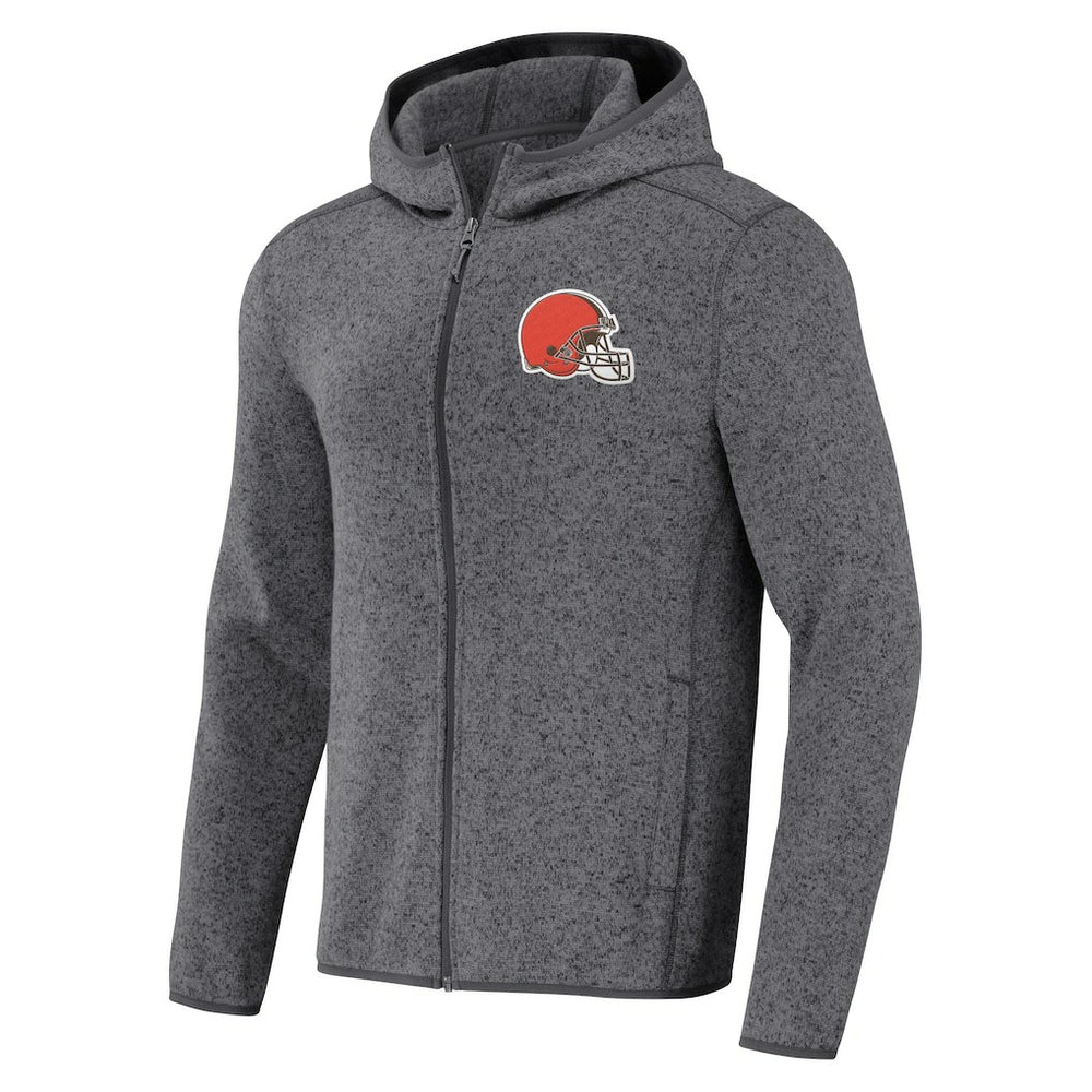 Cleveland Browns NFL x Darius Rucker Collection Fleece Pullover Hoodie - Gray for sale