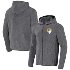Los Angeles Rams NFL x Darius Rucker Collection Fleece Pullover Hoodie - Gray for sale