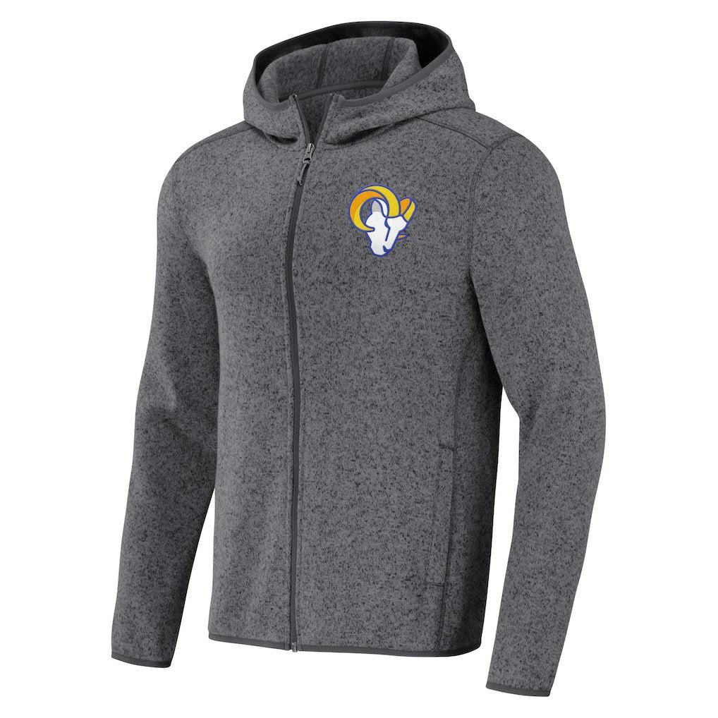 Los Angeles Rams NFL x Darius Rucker Collection Fleece Pullover Hoodie - Gray for sale