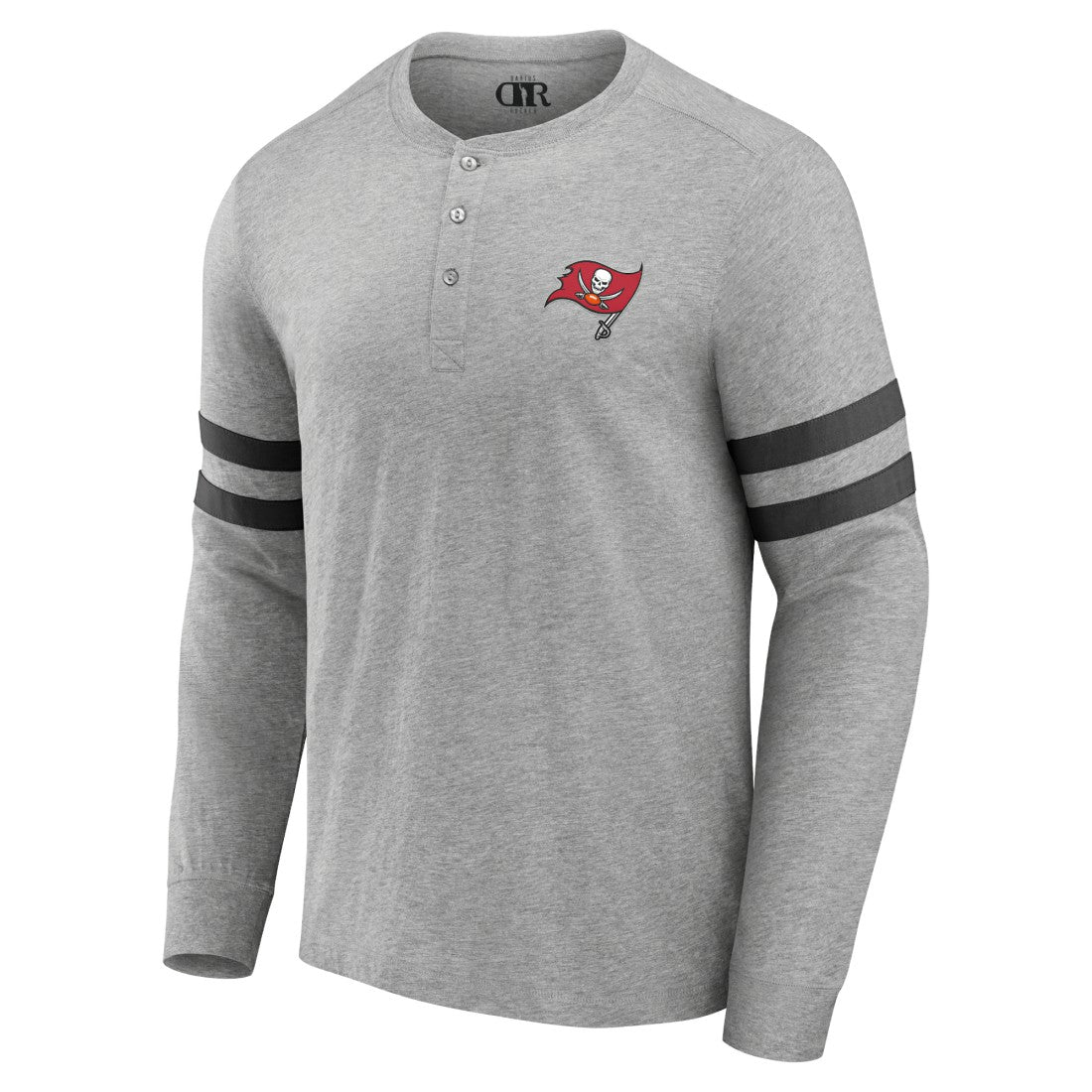 Tampa Bay Buccaneers NFL x Darius Rucker Collection Henley Long Sleeve T-Shirt - Heather Gray online