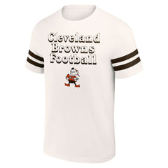 Cleveland Browns NFL x Darius Rucker Collection Vintage T-Shirt - Cream on sale