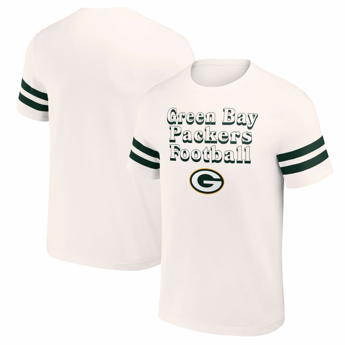 Green Bay Packers NFL x Darius Rucker Collection Vintage T-Shirt - Cream on sale