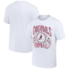 Arizona Cardinals NFL x Darius Rucker Collection Vintage Football T-Shirt - White for sale
