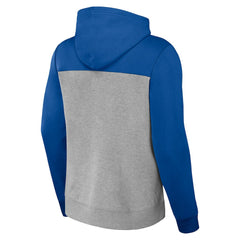 Buffalo Bills NFL x Darius Rucker Collection Color Blocked Pullover Hoodie - Heather Gray on sale