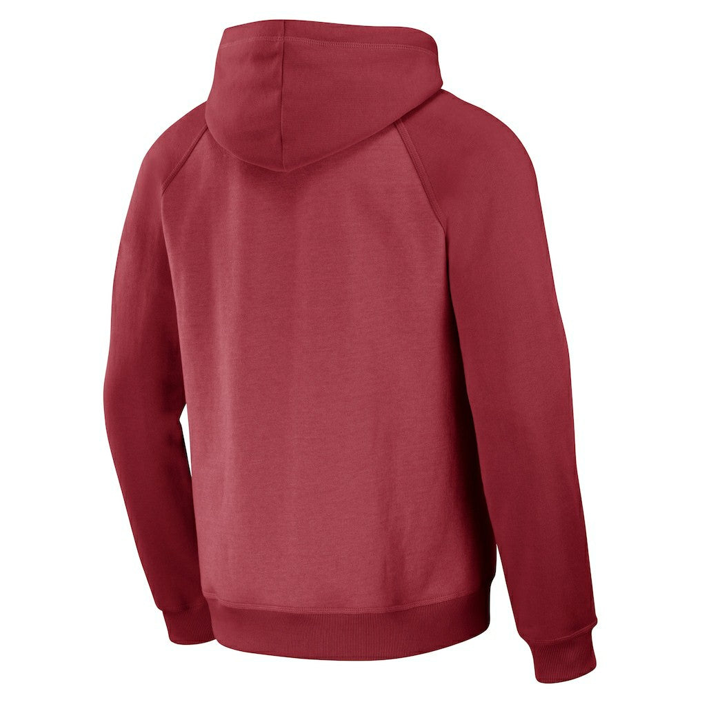 Arizona Cardinals NFL x Darius Rucker Collection Raglan Full-Zip Hoodie - Cardinal on sale