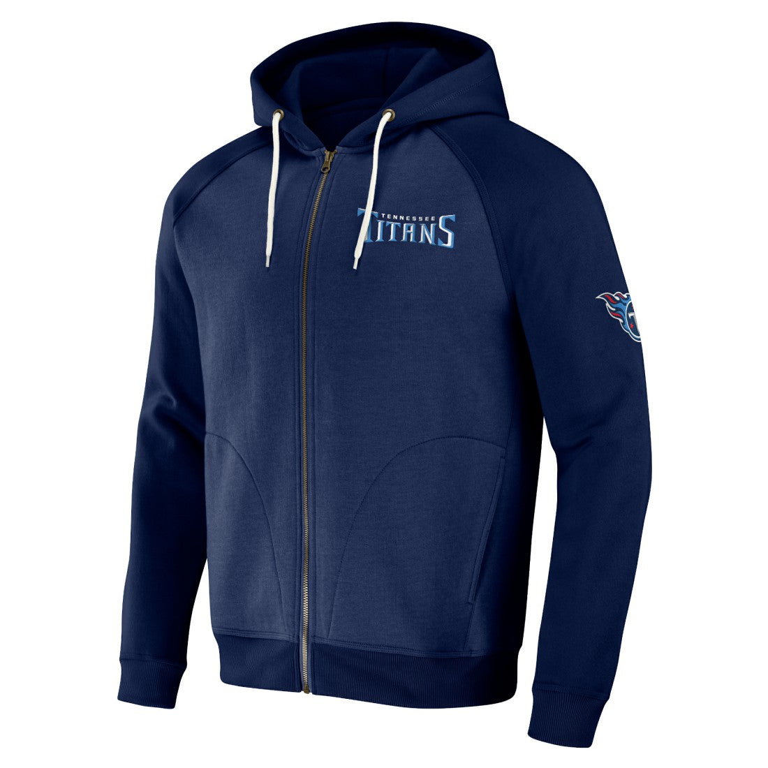 Tennessee Titans NFL x Darius Rucker Collection Raglan Full-Zip Hoodie - Navy outlet