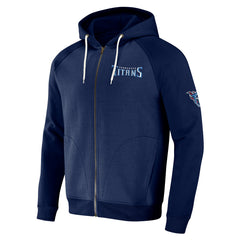 Tennessee Titans NFL x Darius Rucker Collection Raglan Full-Zip Hoodie - Navy outlet